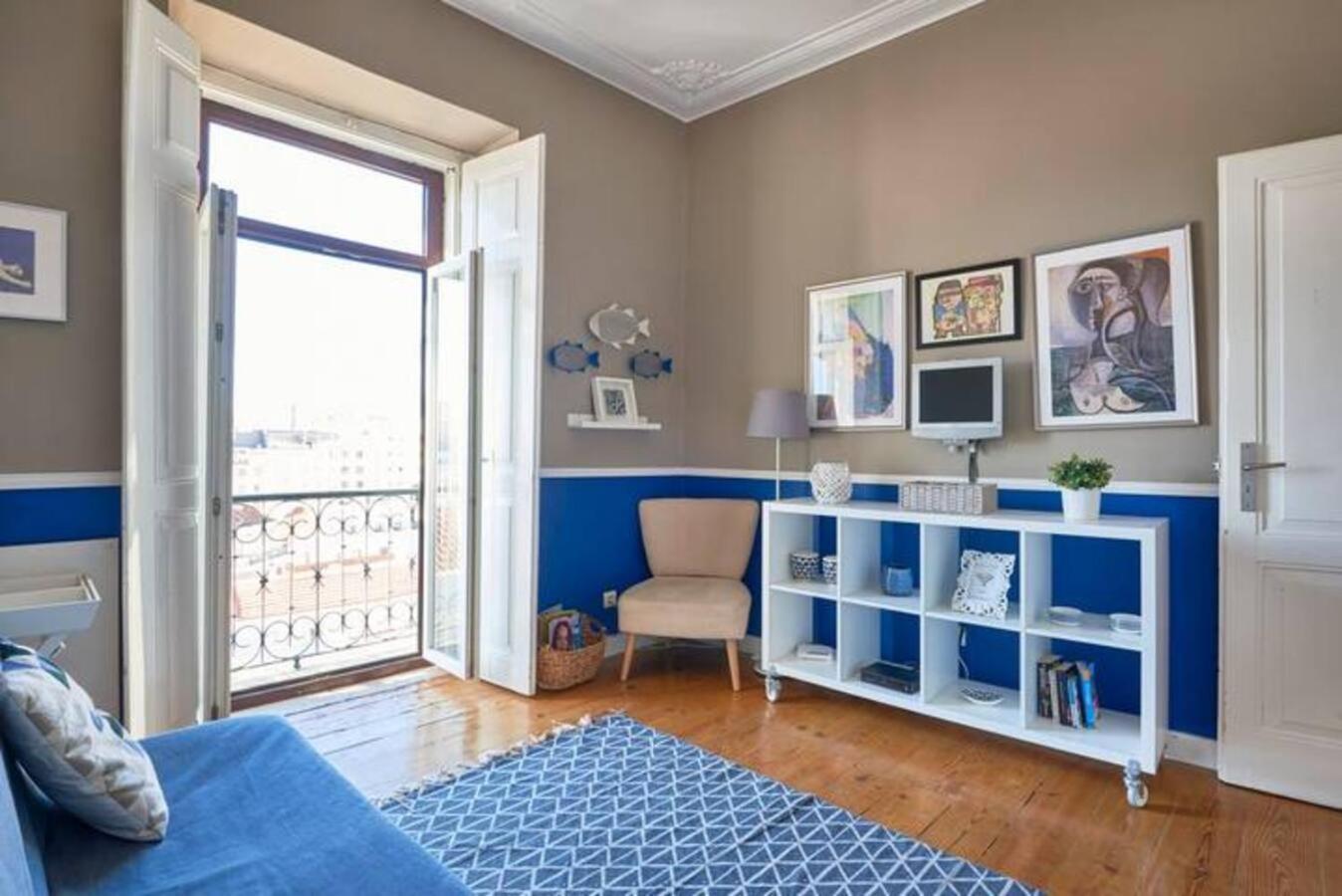 Central & Calm With Great View Lisbon Luaran gambar