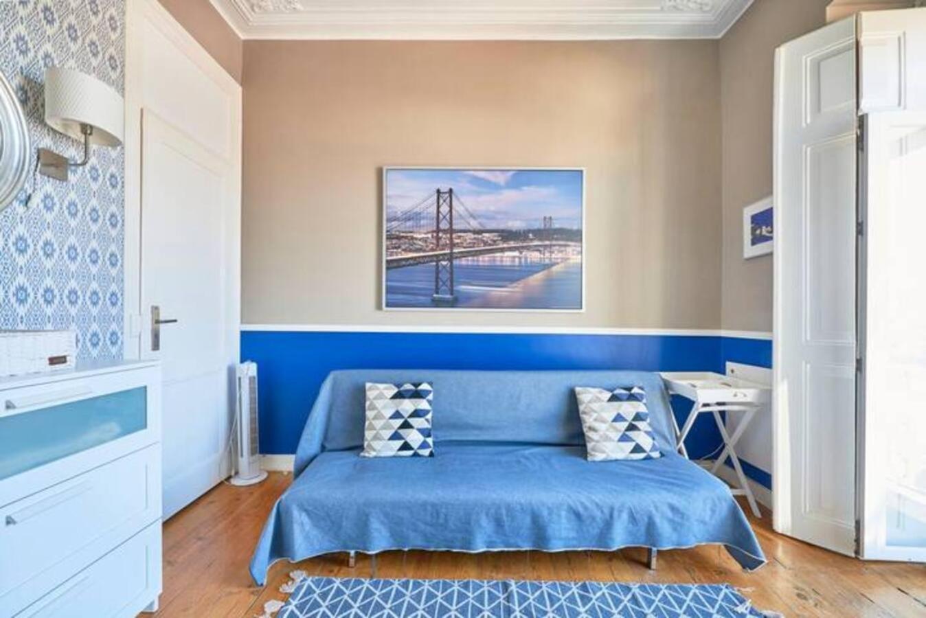 Central & Calm With Great View Lisbon Luaran gambar